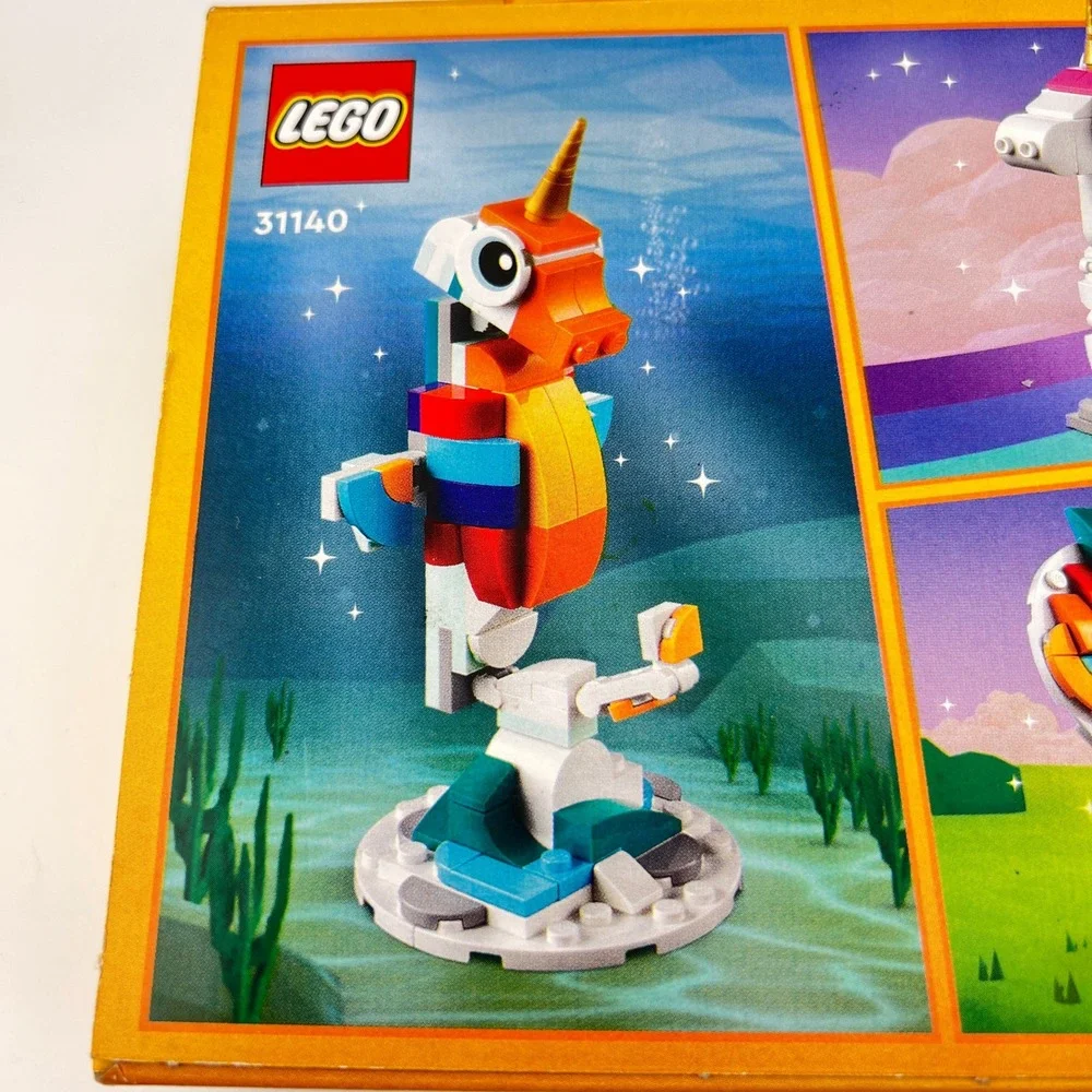 LEGO 31140 Magical Unicorn Creator Rainbow 3-in-1 145 Pcs Magical Creatures